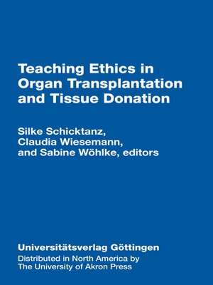 cover image of Teaching Ethics in Organ Transplantation